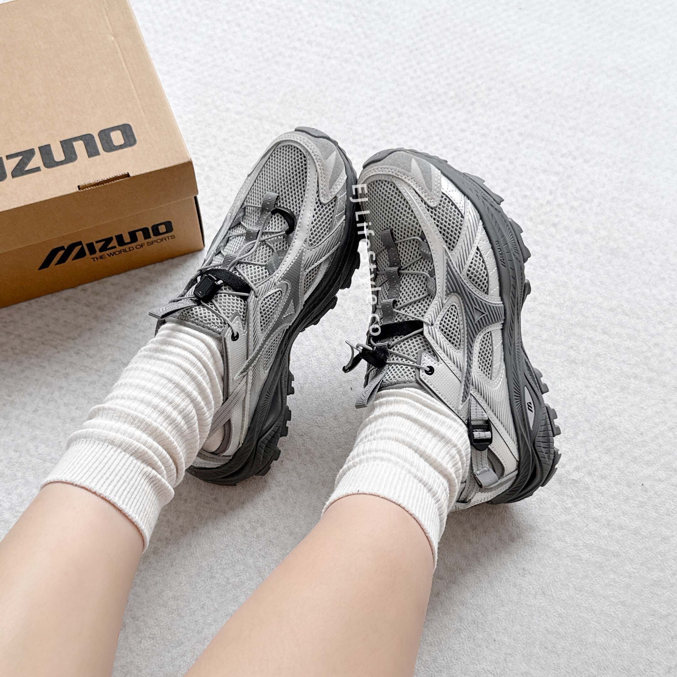 MIZUNO RACER TRAIL SE 石炭灰 灰色系 溯溪鞋 涼鞋 透氣 男女鞋 D1GH241906 / 現貨