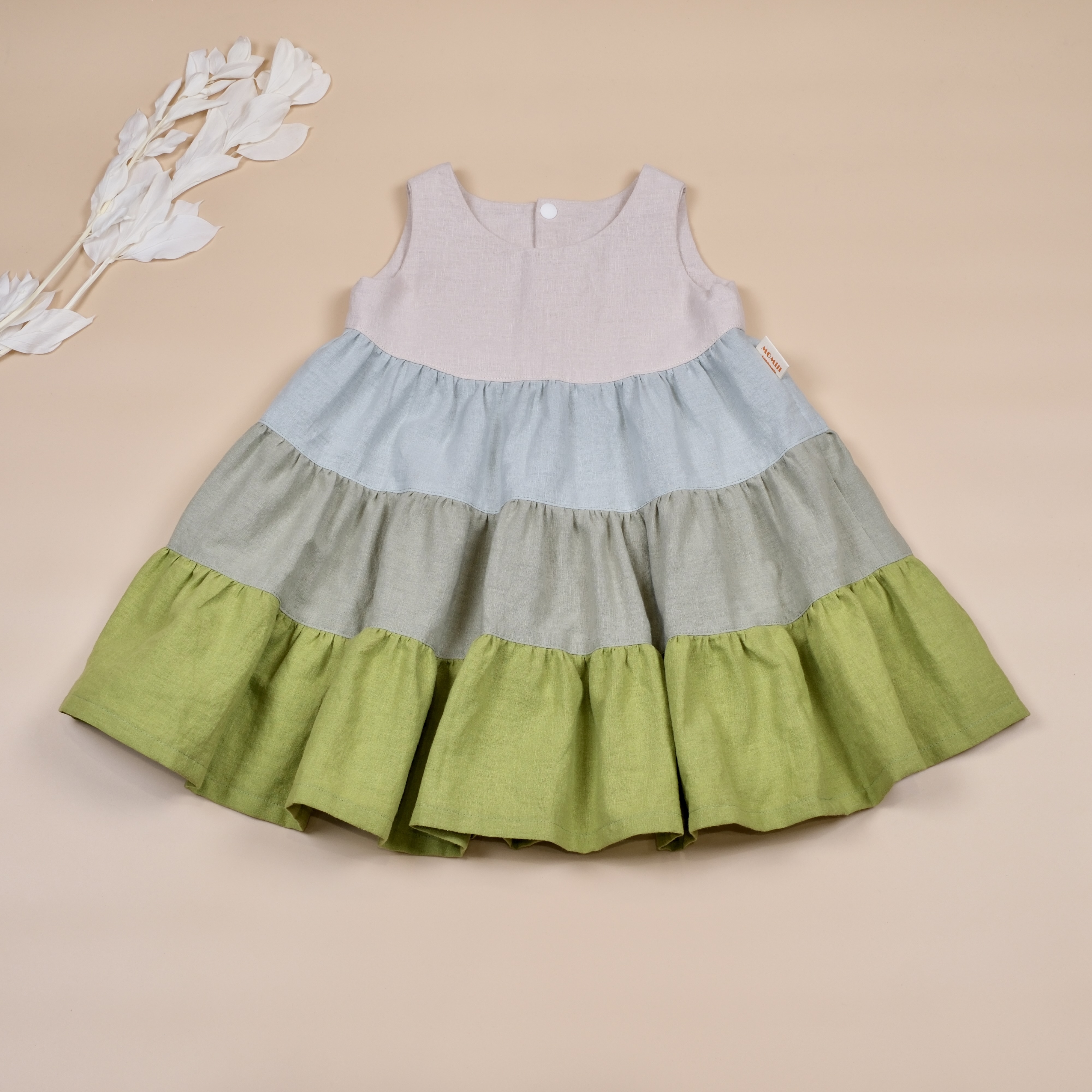 暮光階語 Twilight Tiers ⟡ 春芽舞曲 ⟡ 手作女童無袖洋裝