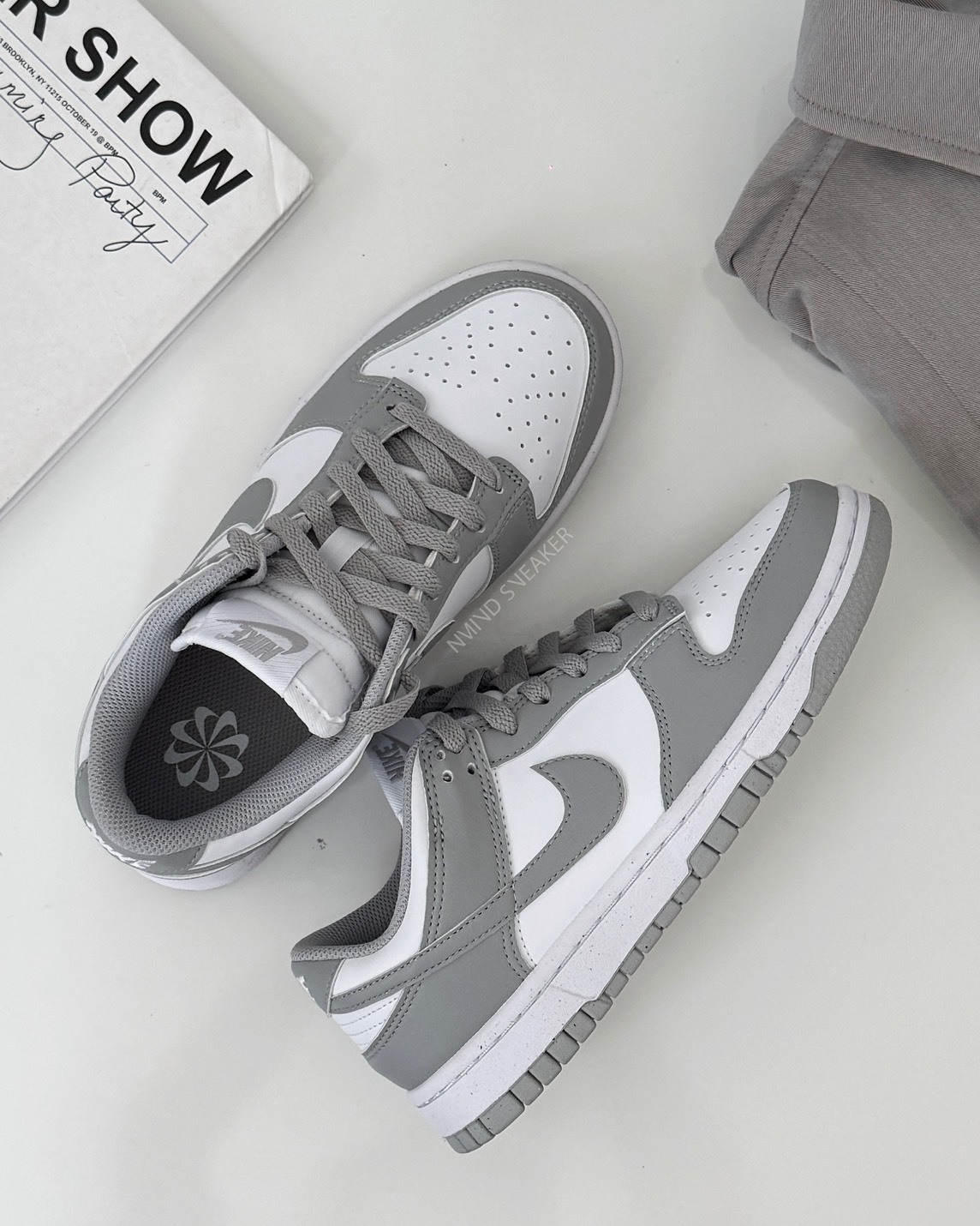 <快速出貨> NIKE Dunk Low Next Nature 海鹽灰白 女鞋