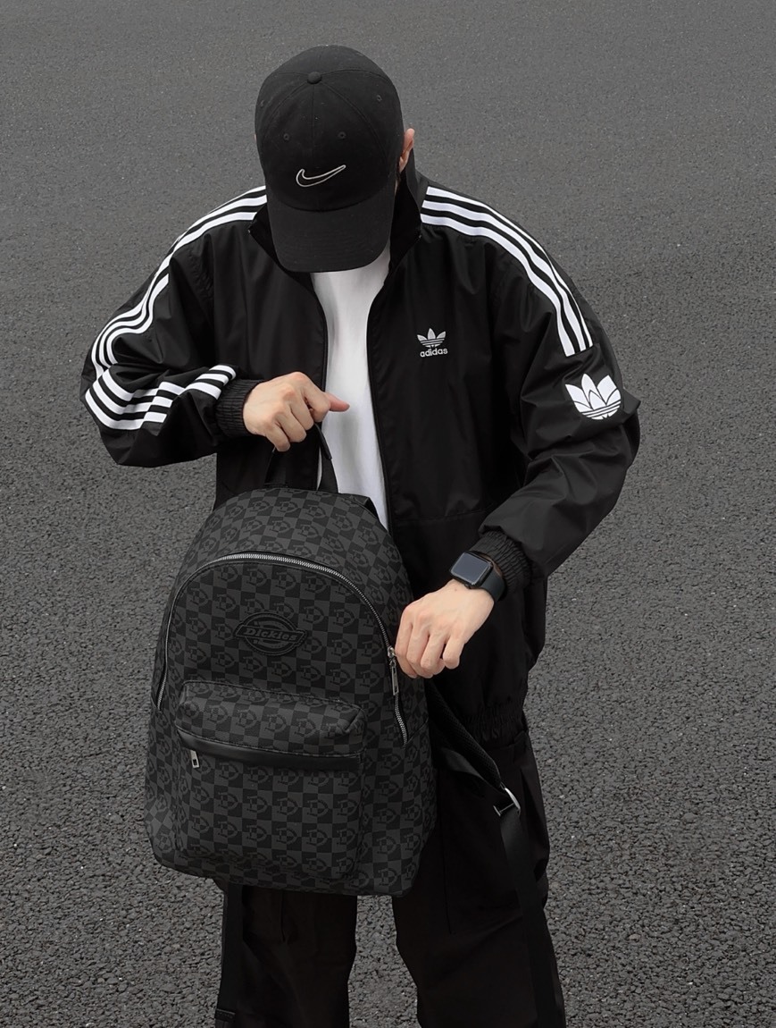 Adidas Originals RT TT U2 復古 立領 條紋 黑色 夾克 外套 JL8396