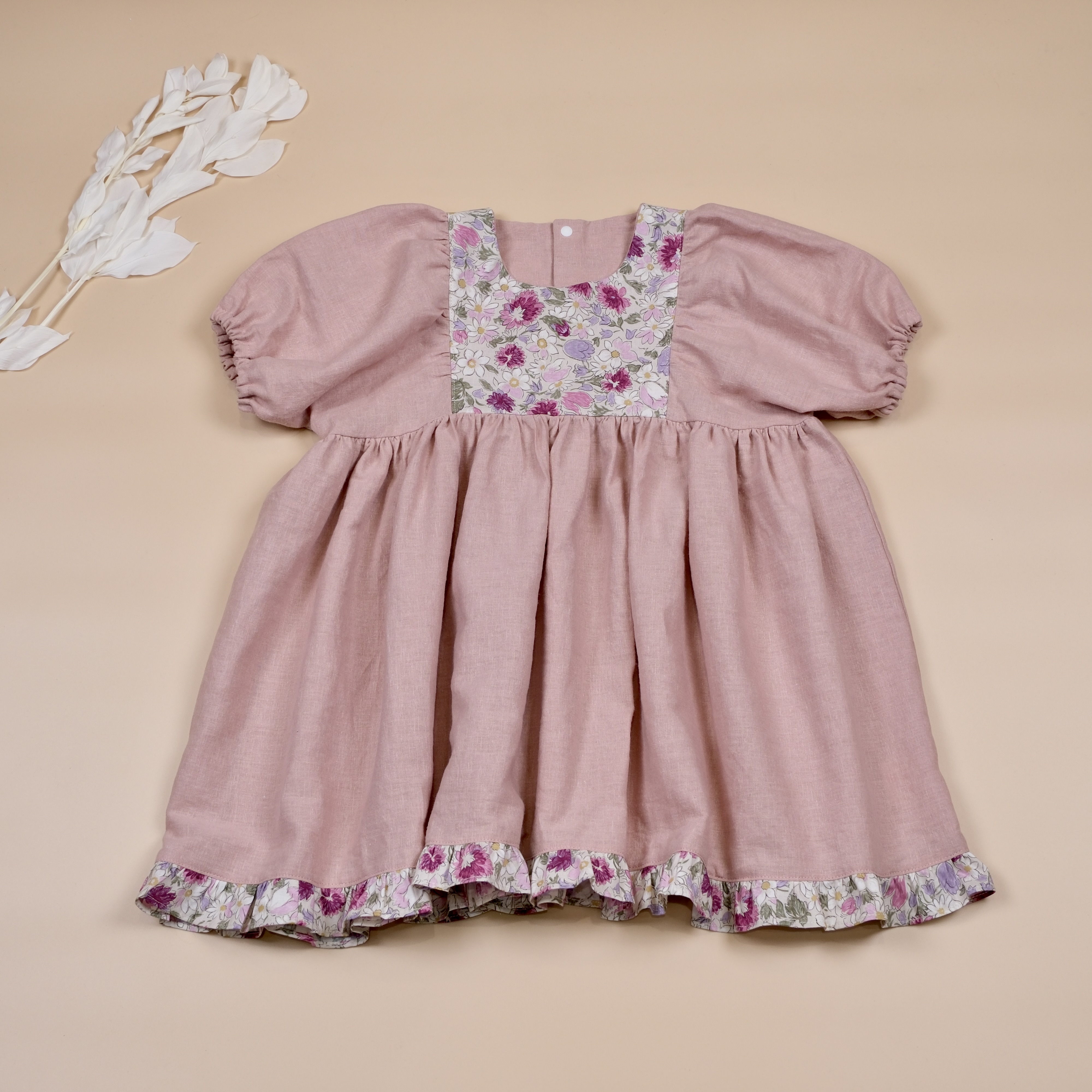 花語時光 Hanakotoba ⟡ 櫻蕾詠嘆 ⟡ 手作女童半袖洋裝