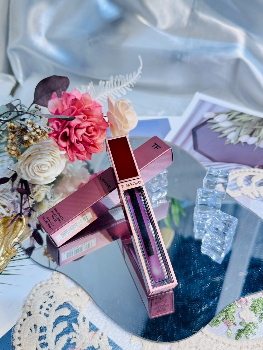 TOM FORD 裸慾玫瑰限定版唇露 5ml