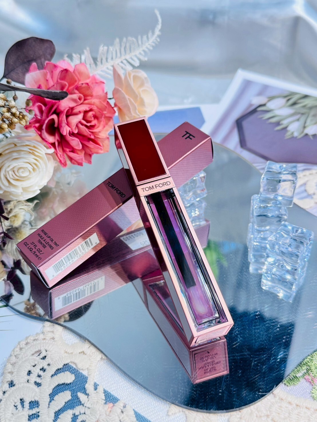 TOM FORD 裸慾玫瑰限定版唇露 5ml