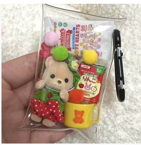 高颜值迷你防水溜娃包零钱ins同款 裸包