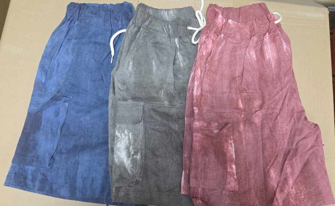 韓國 柒染側袋速腰褲 <清貨價貨品，不設退換> (AT5 612)