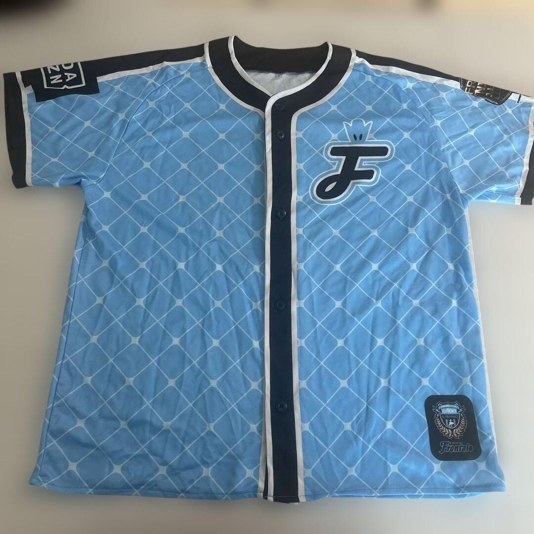2019 Kawasaki Frontale Collaboration Baseball Shirt