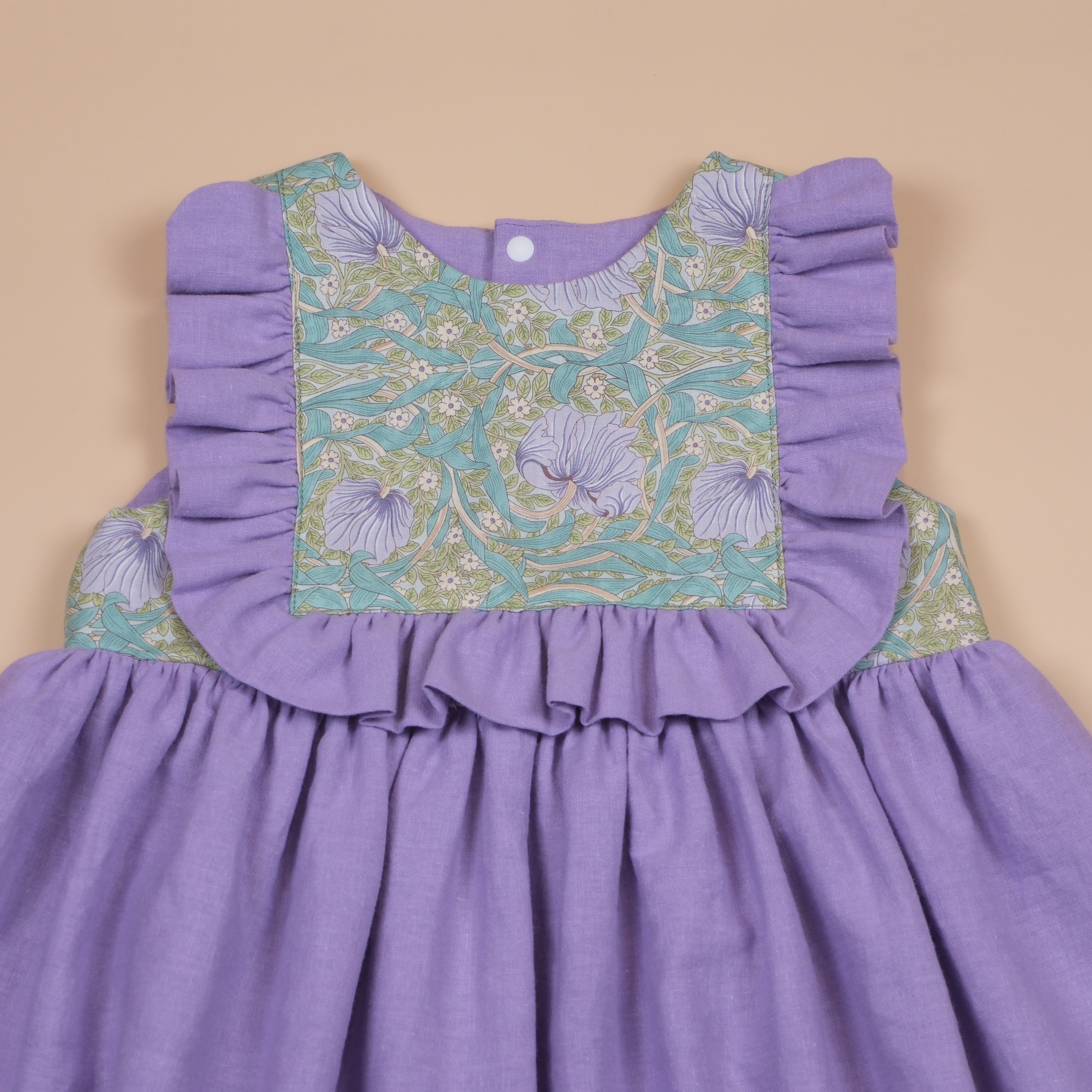 花蔓迷園 Pimpernel Garden ⟡ 薄暮罌粟 ⟡ 手作女童無袖洋裝