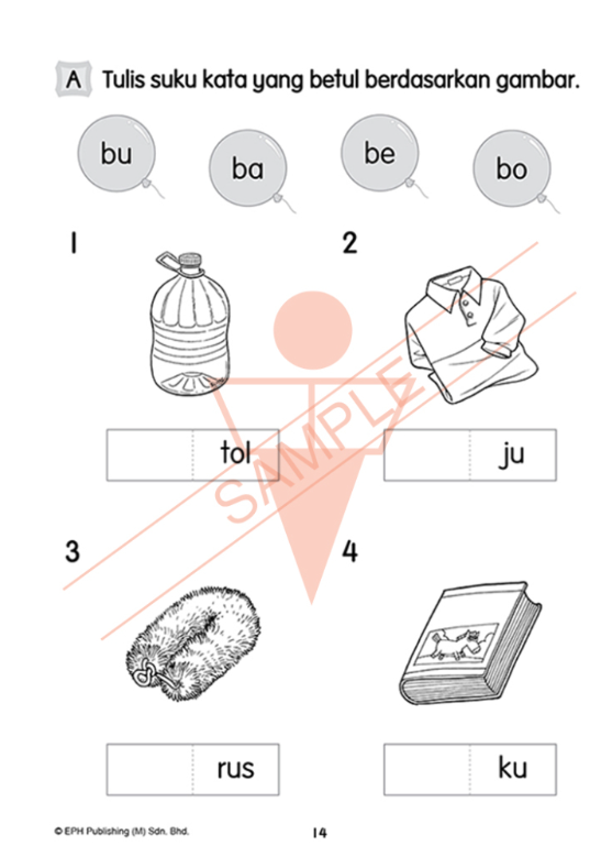 EPH Suku kata prasekolah