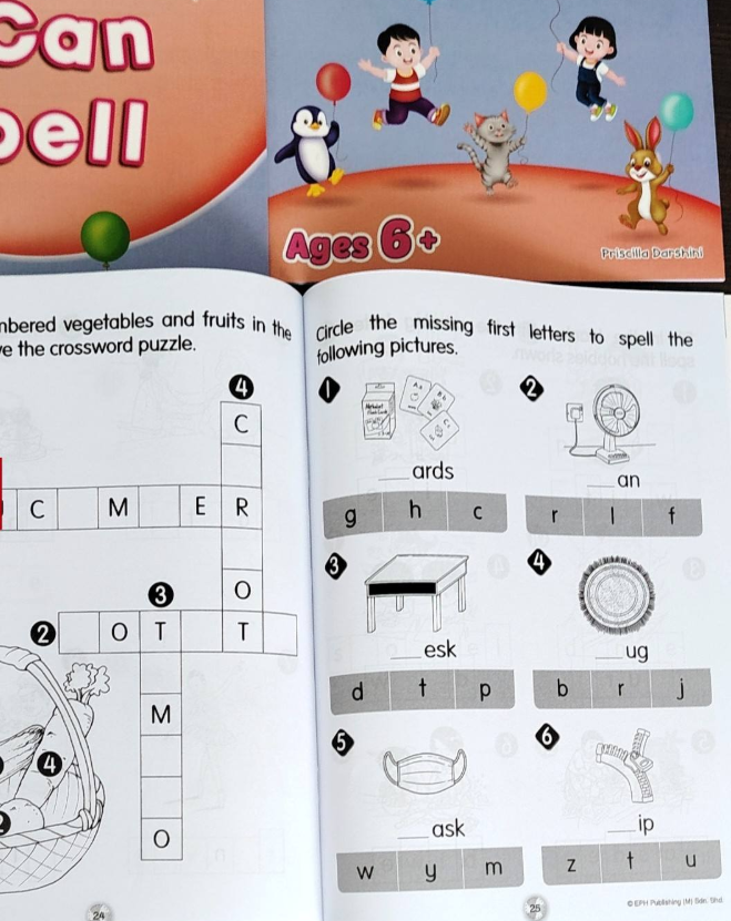 EPH I can spell （2books）