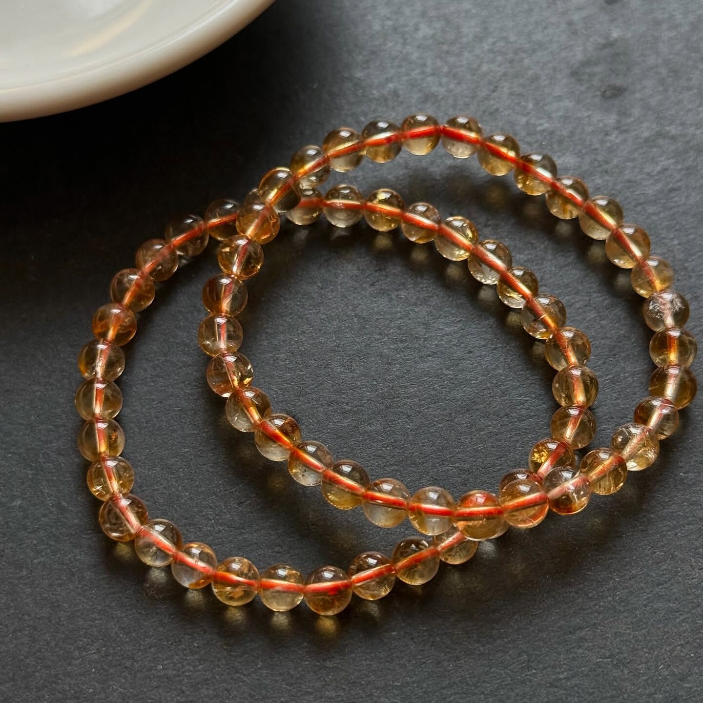 [原石] 黃水晶 水晶手串