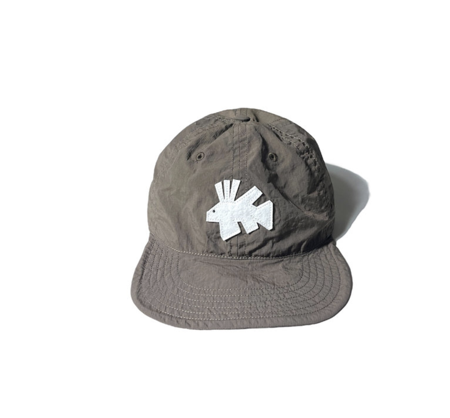 Club Stubborn Geometric Lion Fish Cap -  Coffee Brown