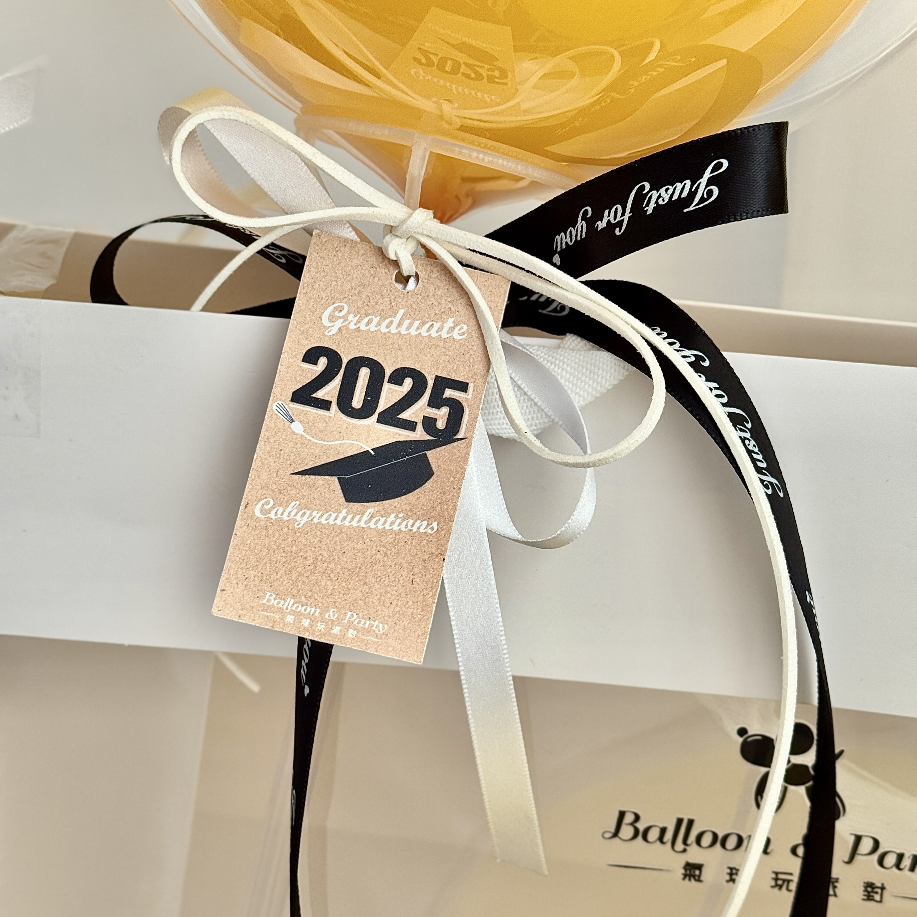 畢業單品丨10吋手持水晶畢業笑臉-2款