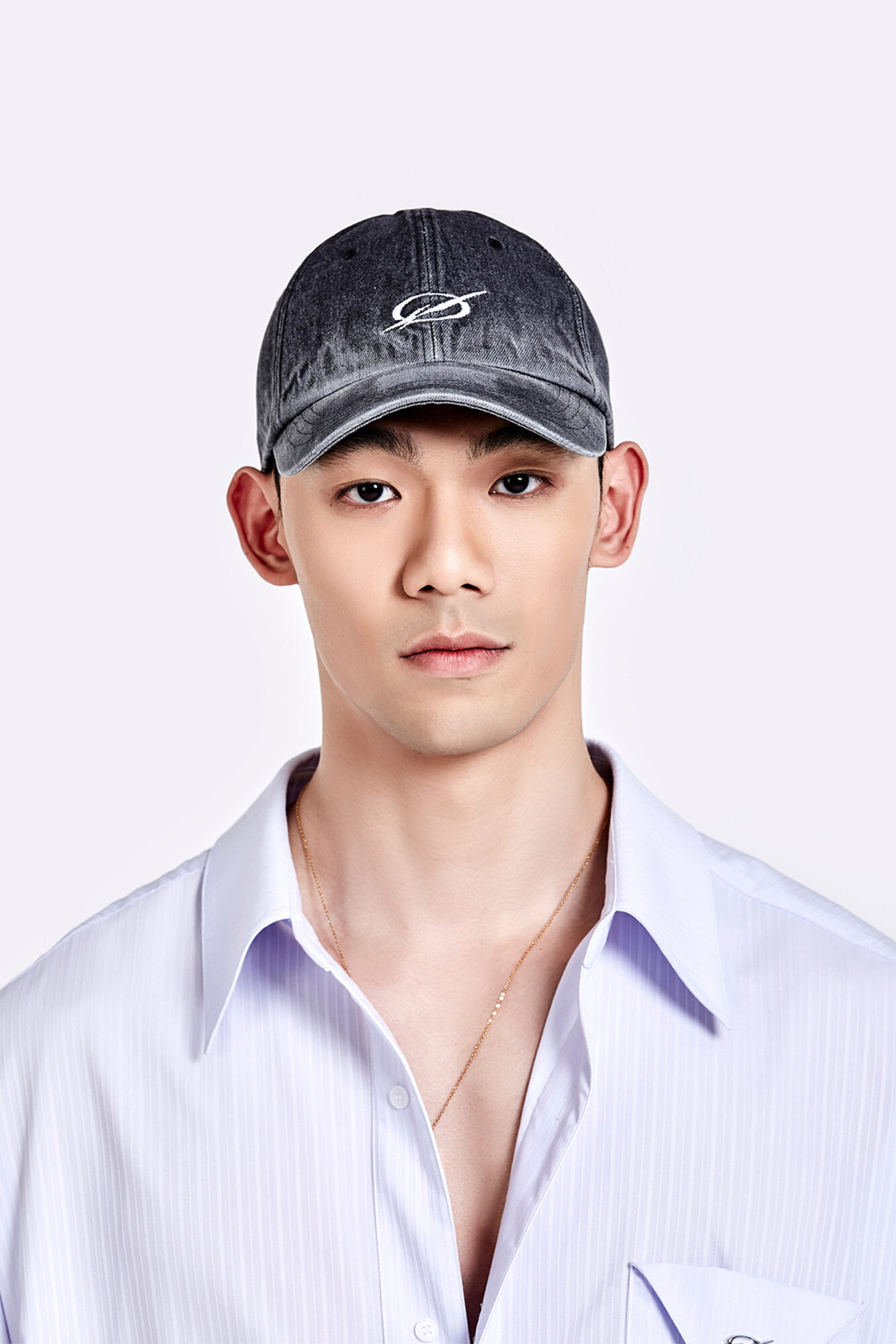 Denim Logo cap - Black