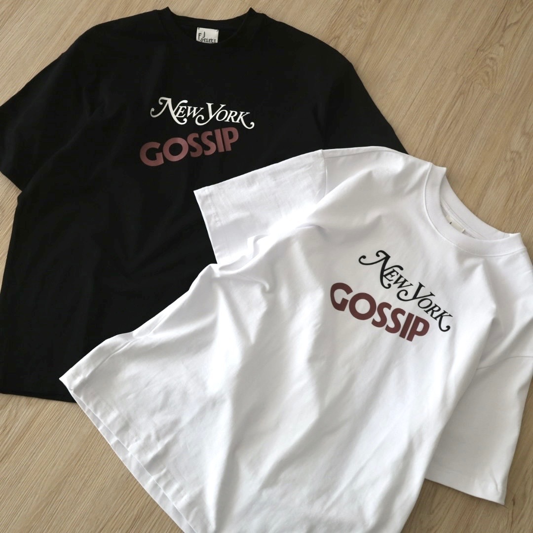 （現貨）1200!! 270G 美式 復古 GOSSIP 短T 2524