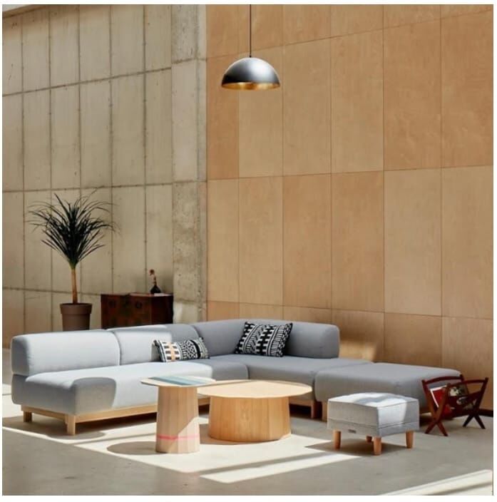 Elephant Sofa Ottoman 栗木腳凳