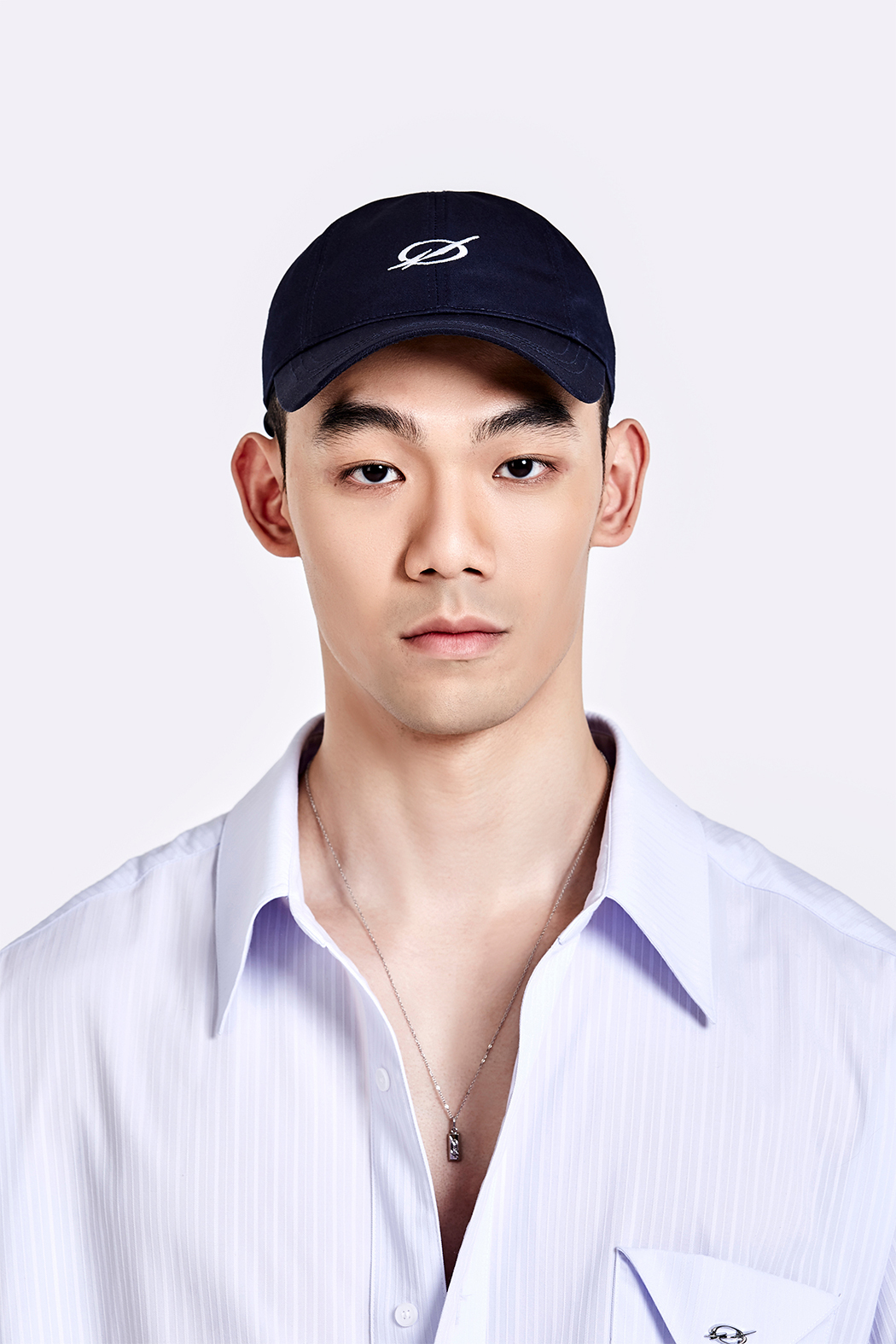 平檐標誌帽－海軍藍