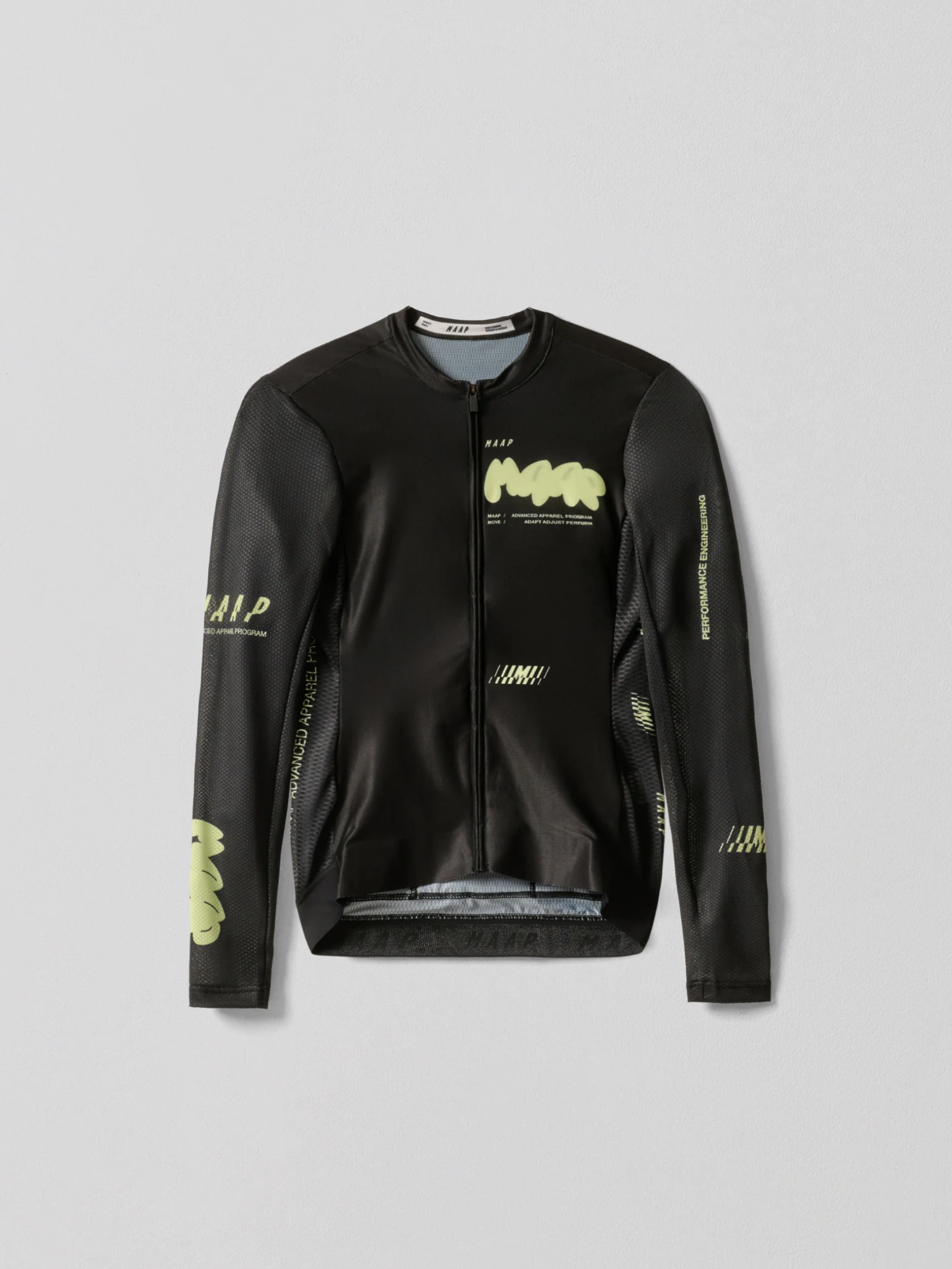 【MAAP】W's Aerate Pro Air LS Jersey 3.0 女長車衣 / Black 夜幕黑