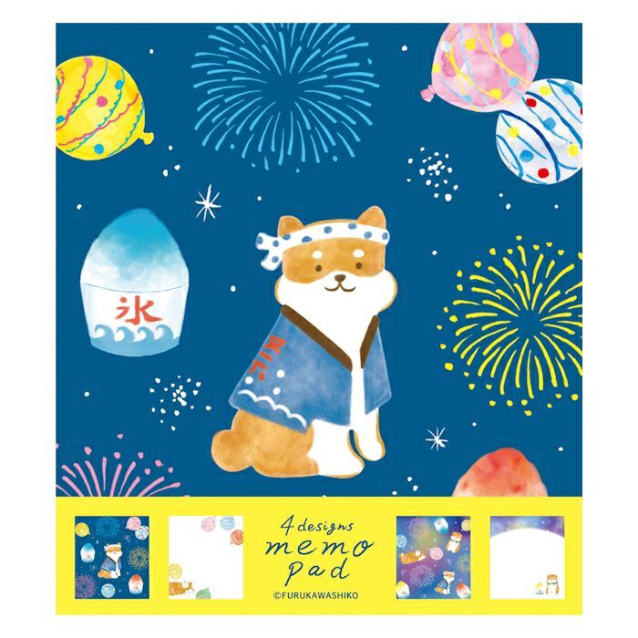 Wa-Life 7月限定商品 ☆メモパッド 古川紙工 古川紙工Wa-Life 4 designs