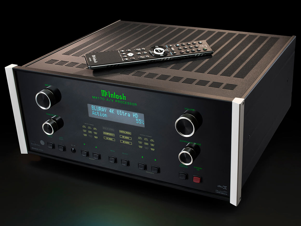 McIntosh MX170 旗艦家庭劇院前級處理器