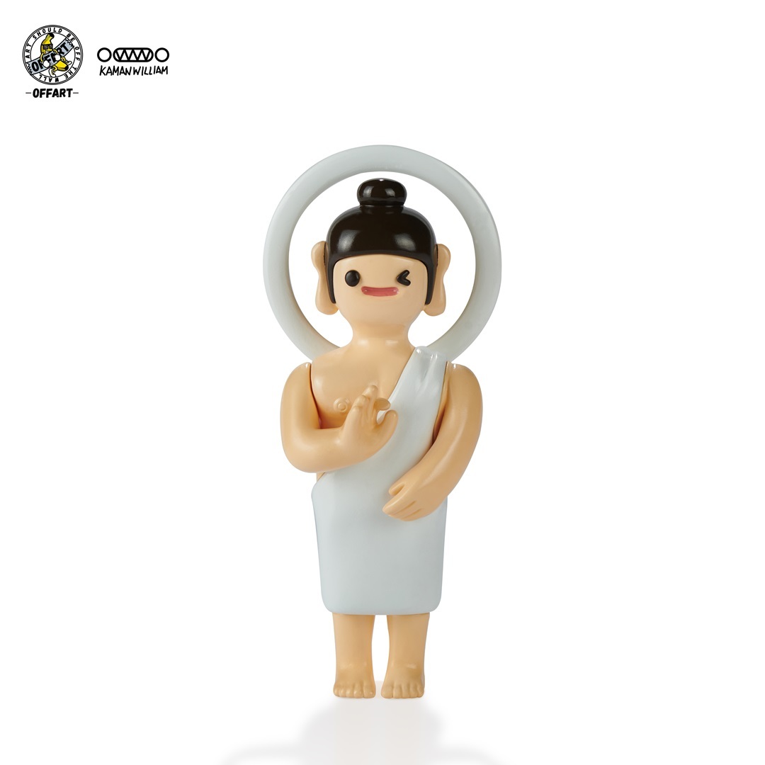 OFFART × KamanWilliam 《OK BUDDHA》佛系公仔
