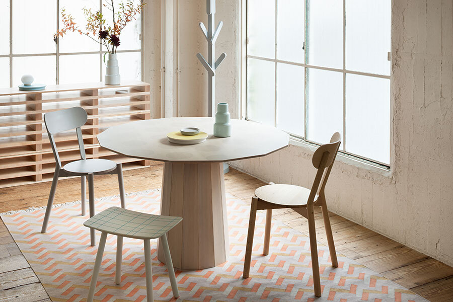 Colour Wood Dining 120 圓桌