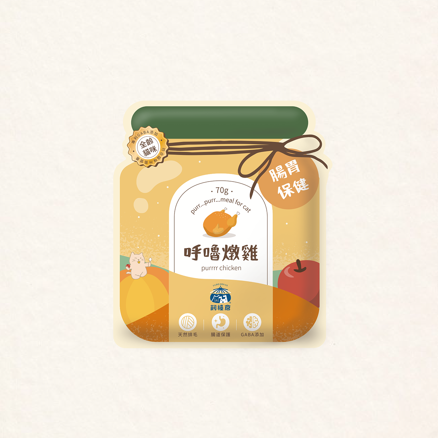 飼糧倉 |呼嚕燉雞 腸胃保健70g