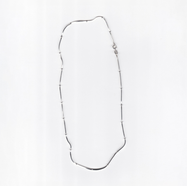 PROJ-ORNMNT 細銀珠蛇鍊