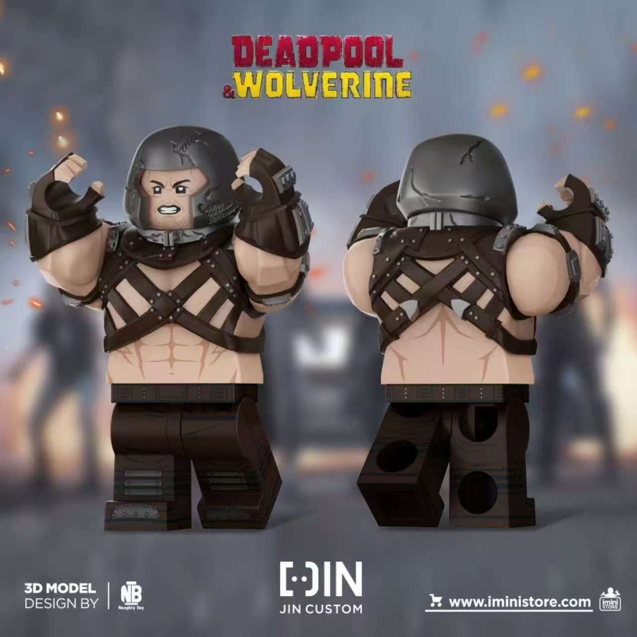 [JIN Custom] [In Stock] Juggernaut movie version [PADprinted]
