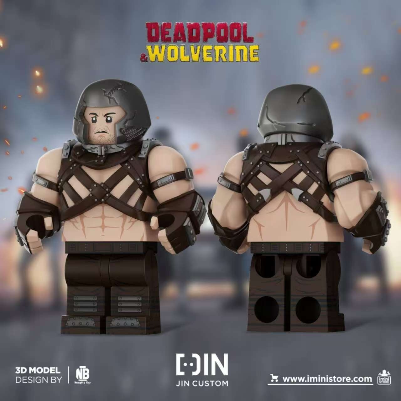 [JIN Custom] [In Stock] Juggernaut movie version [PADprinted]