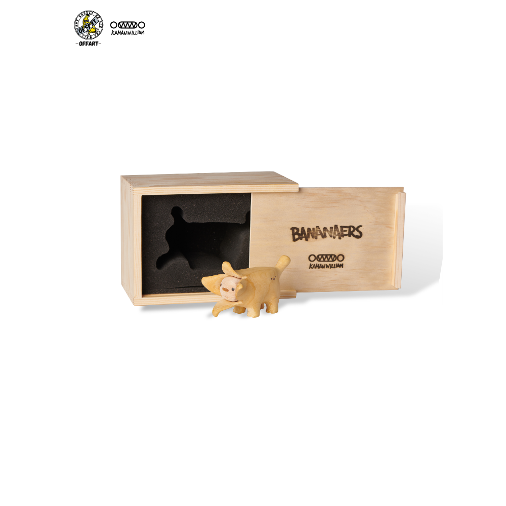 OFFART X Kamanwilliam Bananaers Dog 木頭小蕉狗限量版