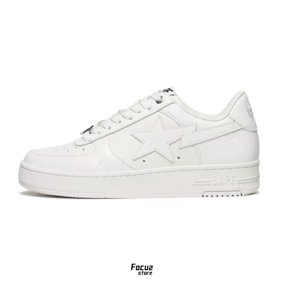 【Focus Store】預購 A Bathing Ape FW24 Bape STA "WHX" 白色 鱷魚皮 0ZXSHM191303N
