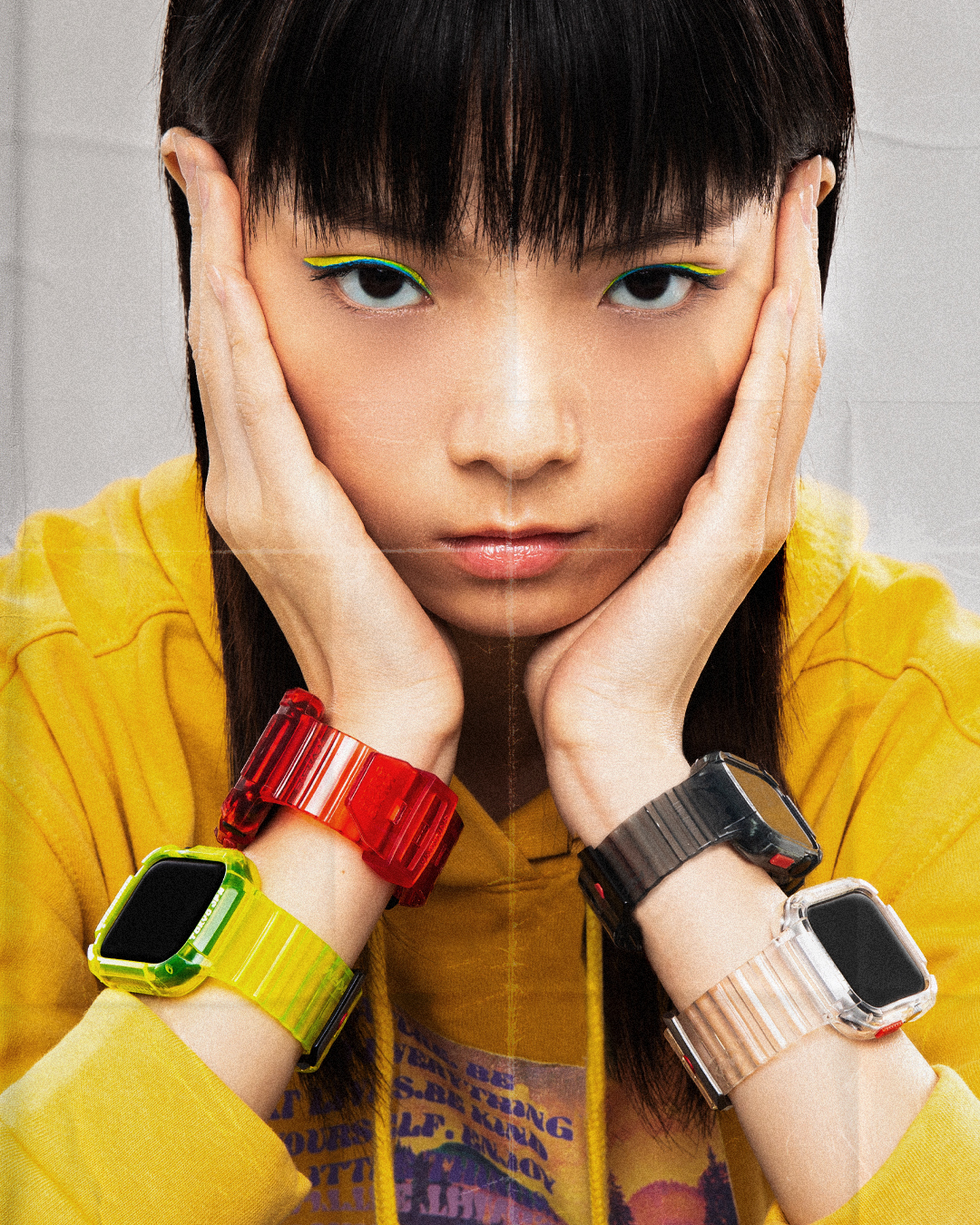 SKINARMA Saido Apple Watch 街頭潮流錶帶+保護殼