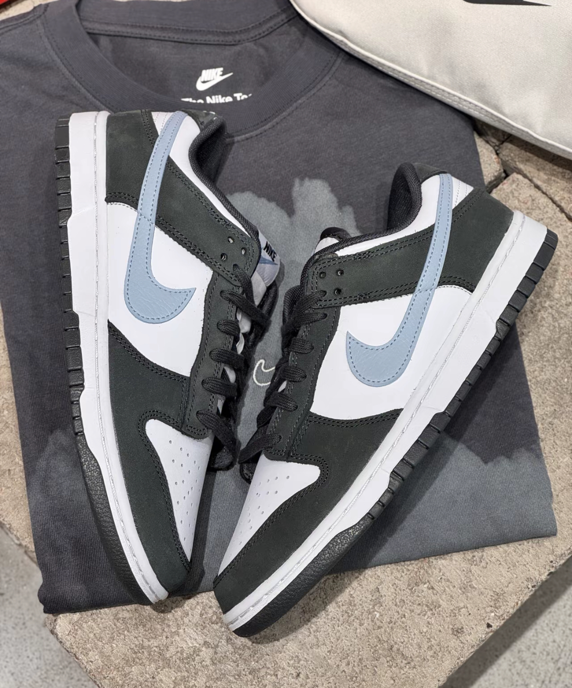 【APAIR】預購 Nike dunk low midnight navy light 深灰 水藍 黑白藍 IB3079-100