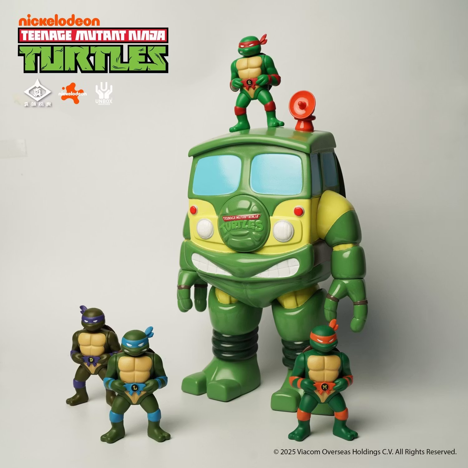 Unbox Industries x 真頭玩具 TMNT 忍者龜 TURTLE WALKER WAGON タートルズ