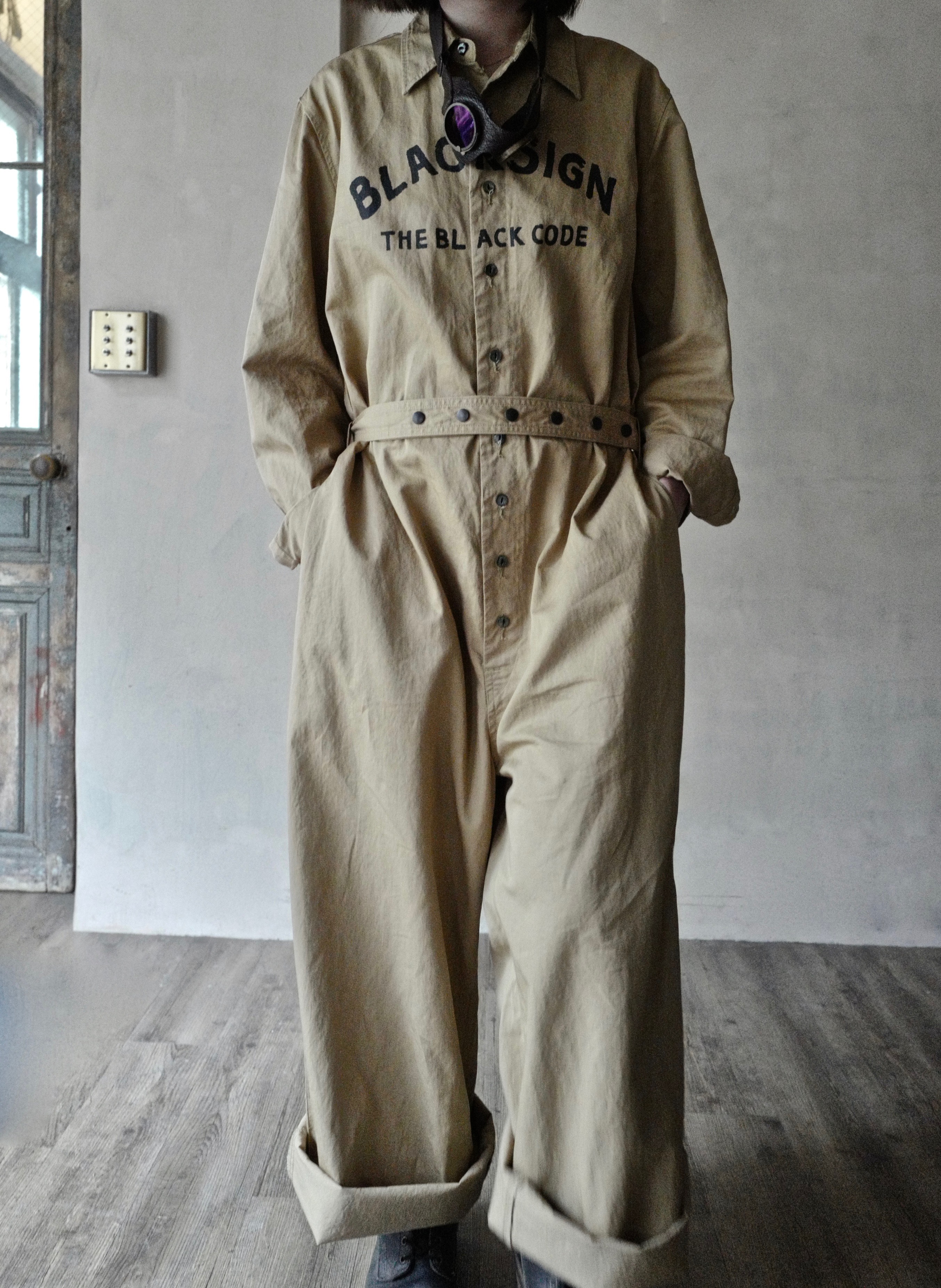 Black Sign Stealth Force Summer Suit with Sign / Desert Beige