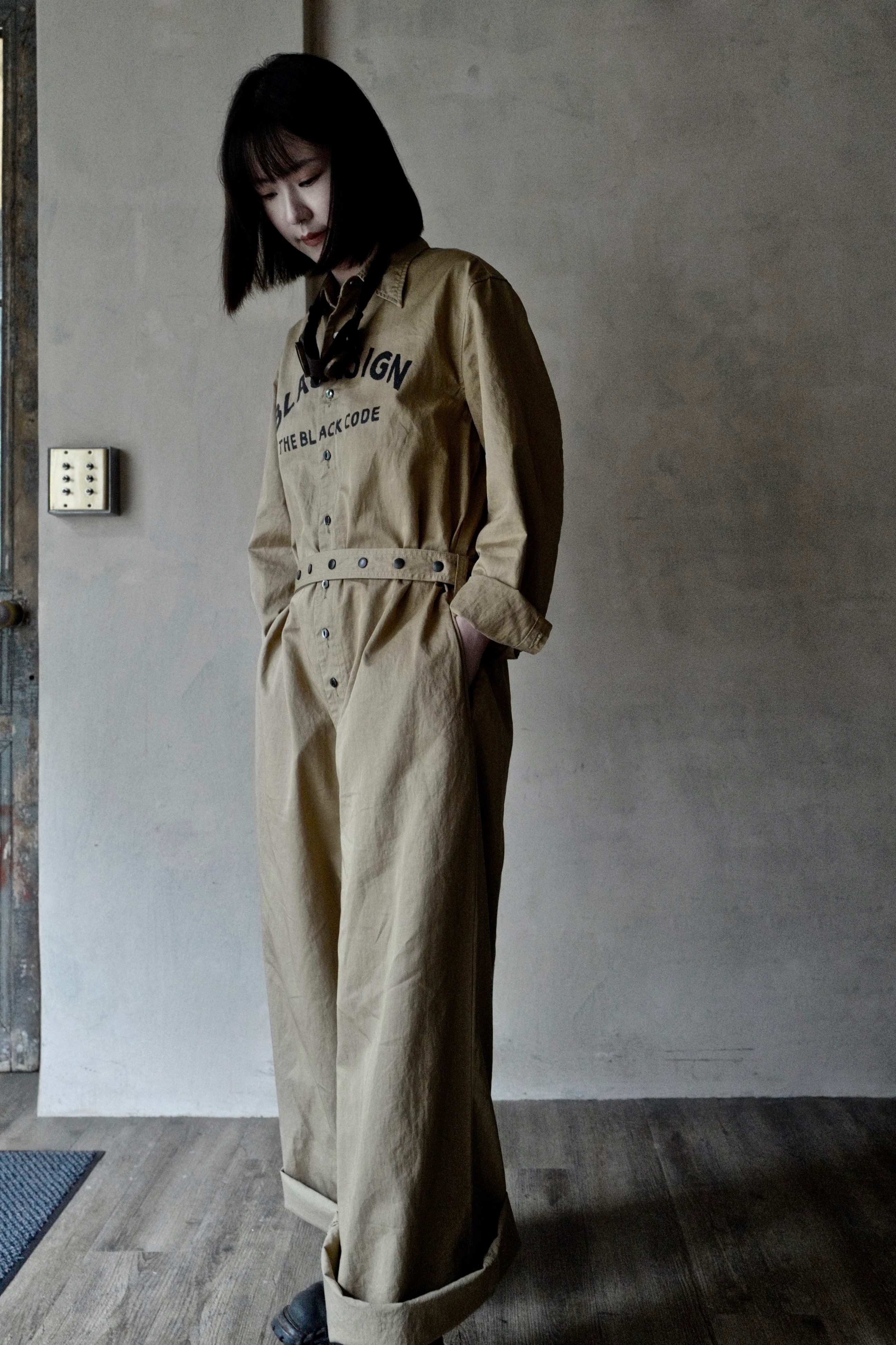 Black Sign Stealth Force Summer Suit with Sign / Desert Beige