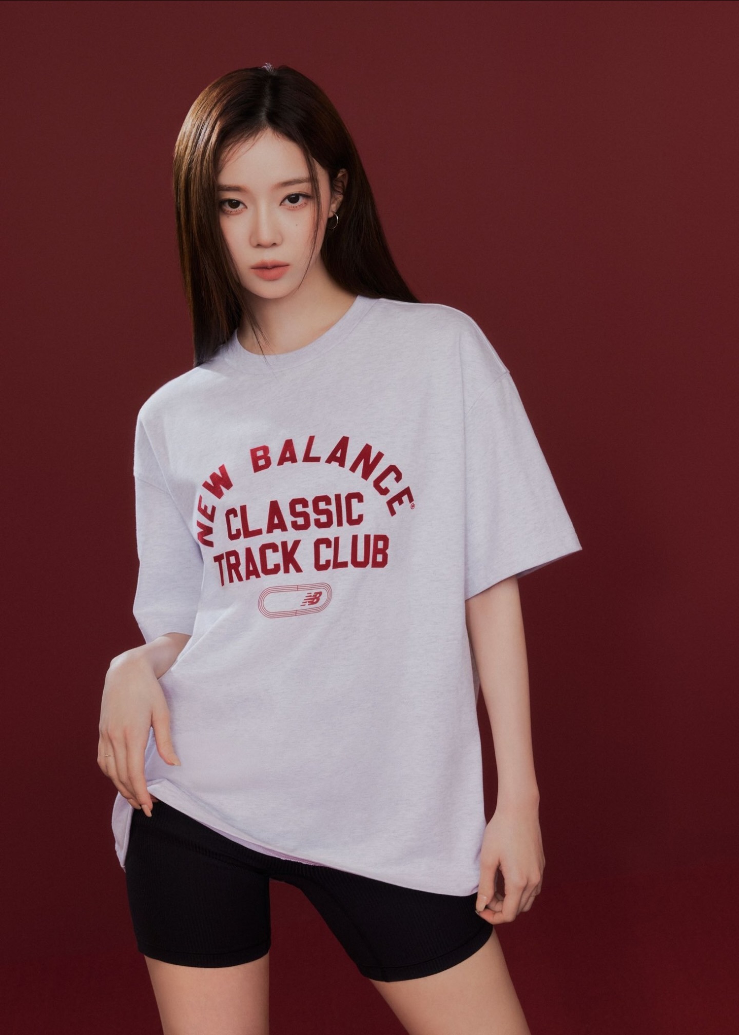 ★New Balance★ NBNEF21583 UNI TRACK CLUB SHORT SLEEVE T-SHI Winter進軍NB😍> New Balance NB 韓國限定UNI TRACK CLUB 字母短袖