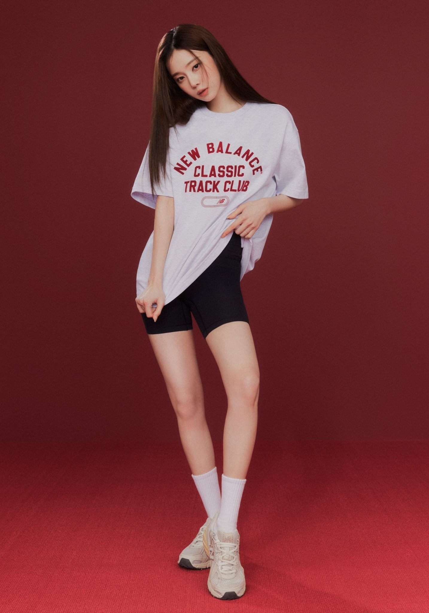 Winter進軍NB😍> New Balance NB 韓國限定UNI TRACK CLUB 字母短袖
