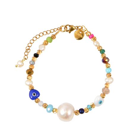 1MY0520-047 MAYOL 希臘全人手製飾品 Key Largo Bracelet Multi #CC47 (A-EU-E)