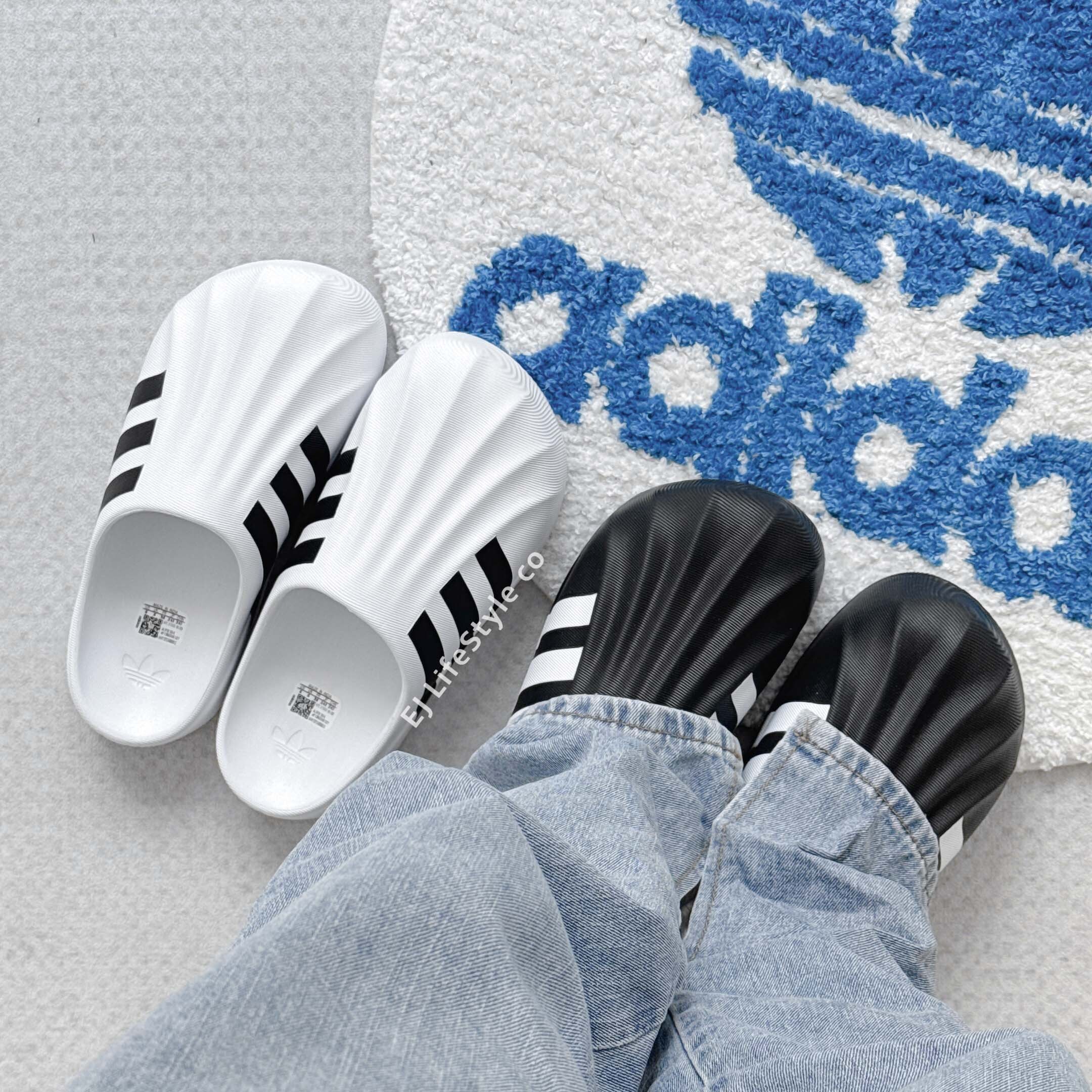 ADIDAS ADIFOM SUPERSTAR MULE  黑 IG8277 白 IF6184 貝殼鞋 胖胖鞋 拖鞋 穆勒鞋 懶人鞋 男女鞋 / 現貨