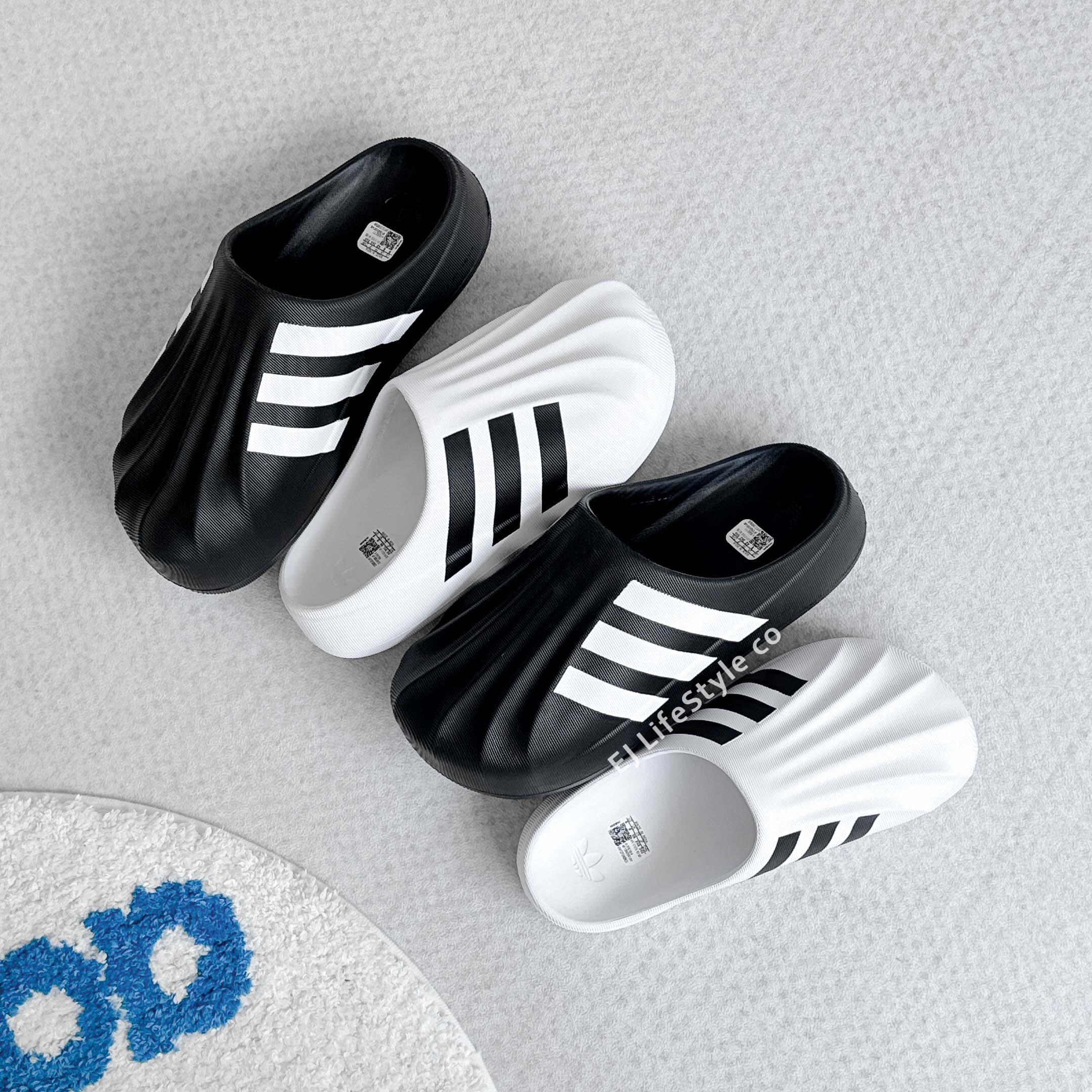 ADIDAS ADIFOM SUPERSTAR MULE  黑 IG8277 白 IF6184 貝殼鞋 胖胖鞋 拖鞋 穆勒鞋 懶人鞋 男女鞋 / 現貨