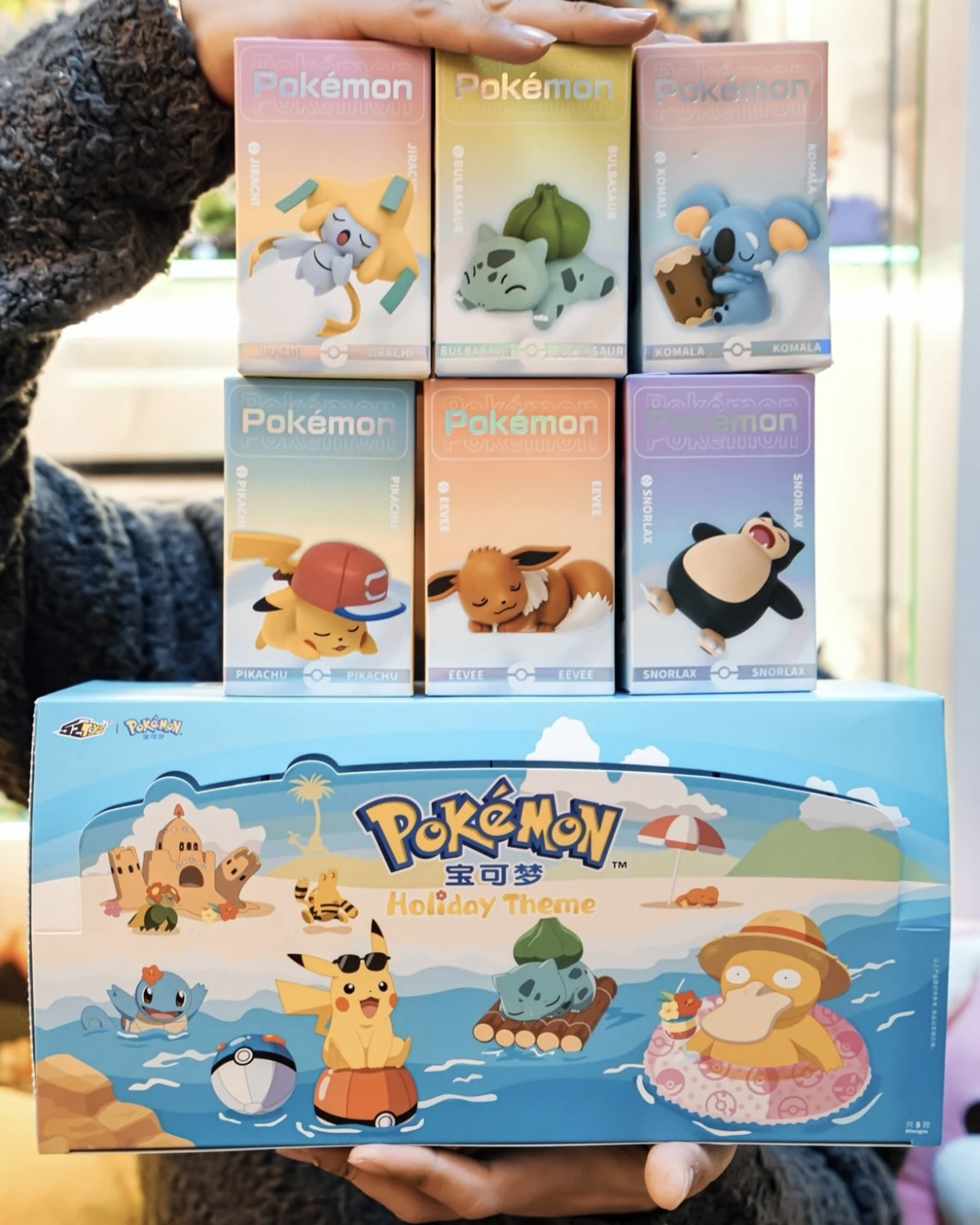 寶可夢 睡眠 盲盒 神奇寶貝 公仔 睡姿擺件 一代 二代