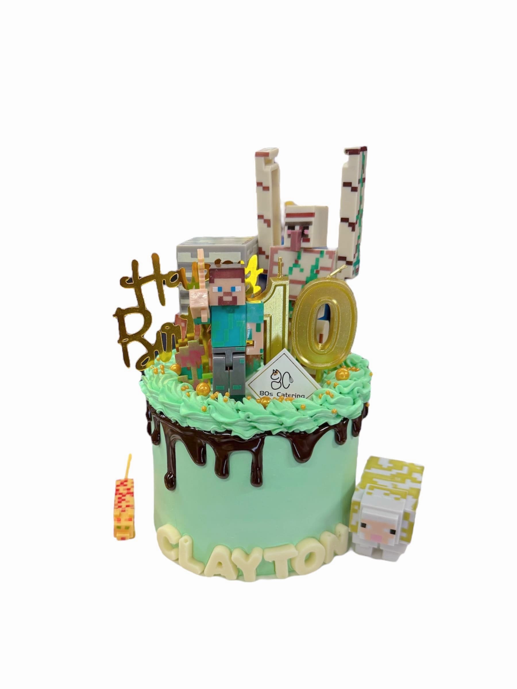 Minecraft主題蛋糕