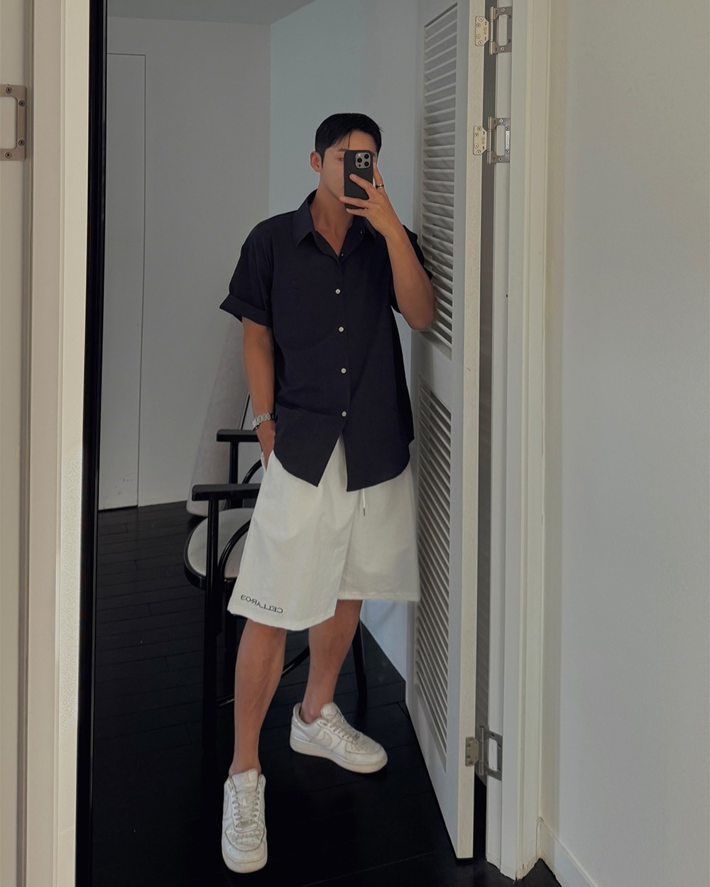 Cella 細繩尼龍短褲