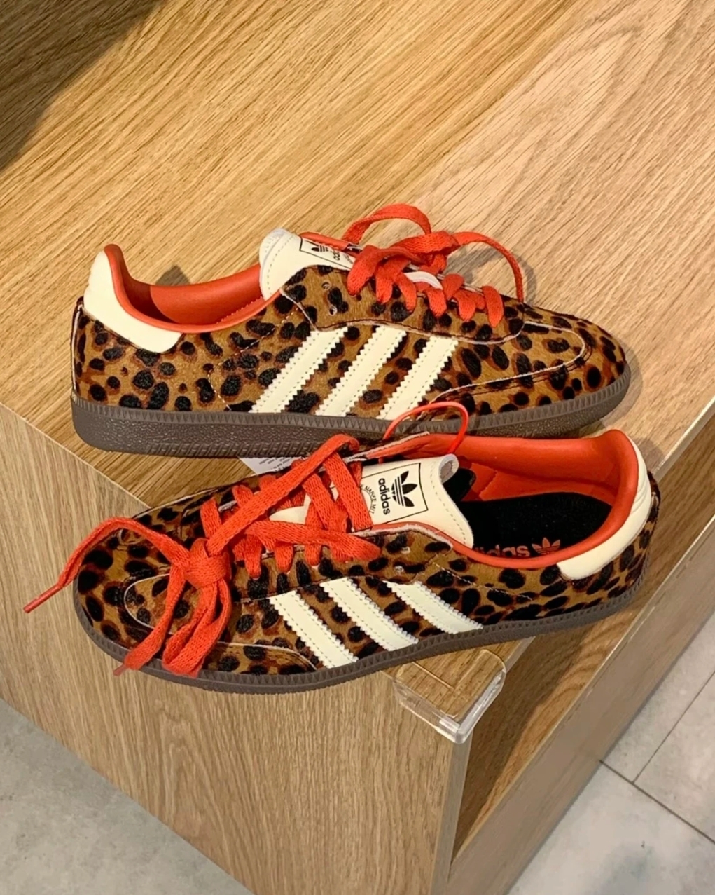 <台灣現貨/櫃上秒殺款> ADIDAS ORIGINALS SAMBA OG 豹紋 JI2734