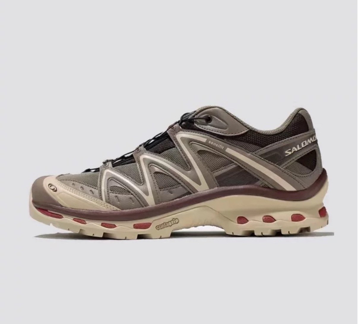 SALOMON XT-Quest 棕黃 越野跑鞋