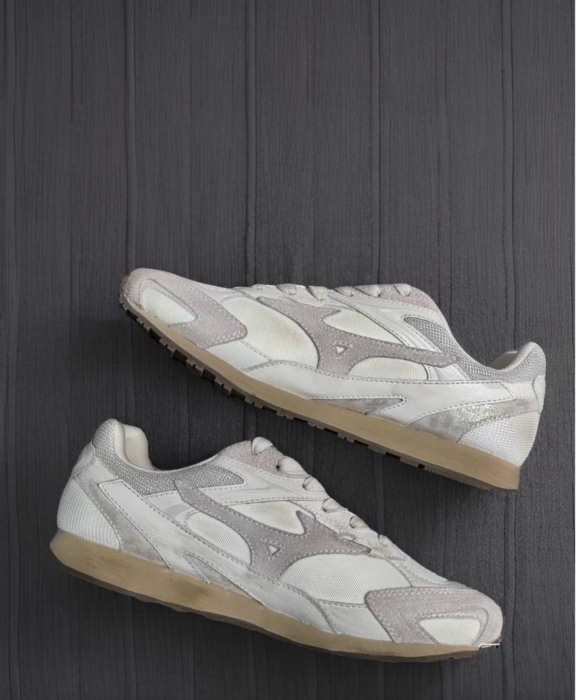 Mizuno LG 60S 2K 綿雲白 德訓休閒鞋