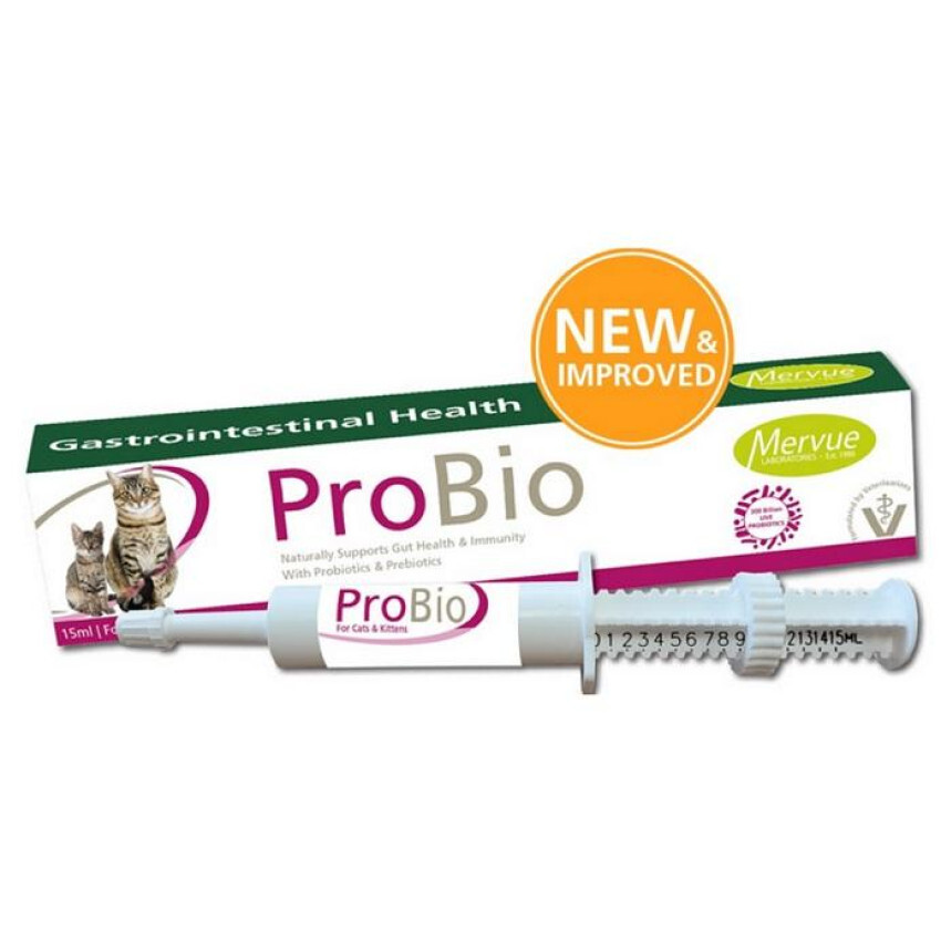 Mervue - Pro-Bio 貓用胃腸爽益生菌康復凝膏 15ml