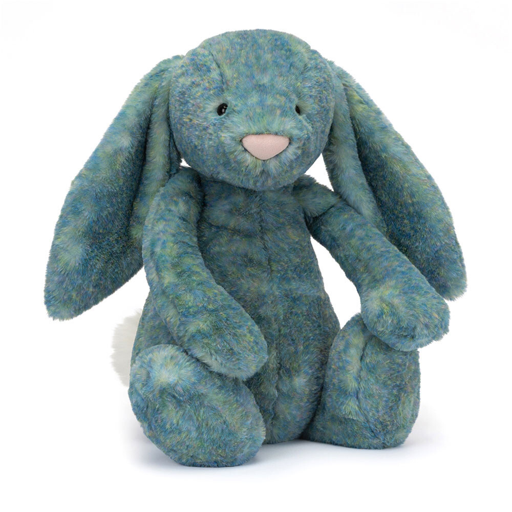 JELLYCAT 奢華版🐰莫奈藍色兔仔 Bashful Luxe Bunny Azure 25週年限定版