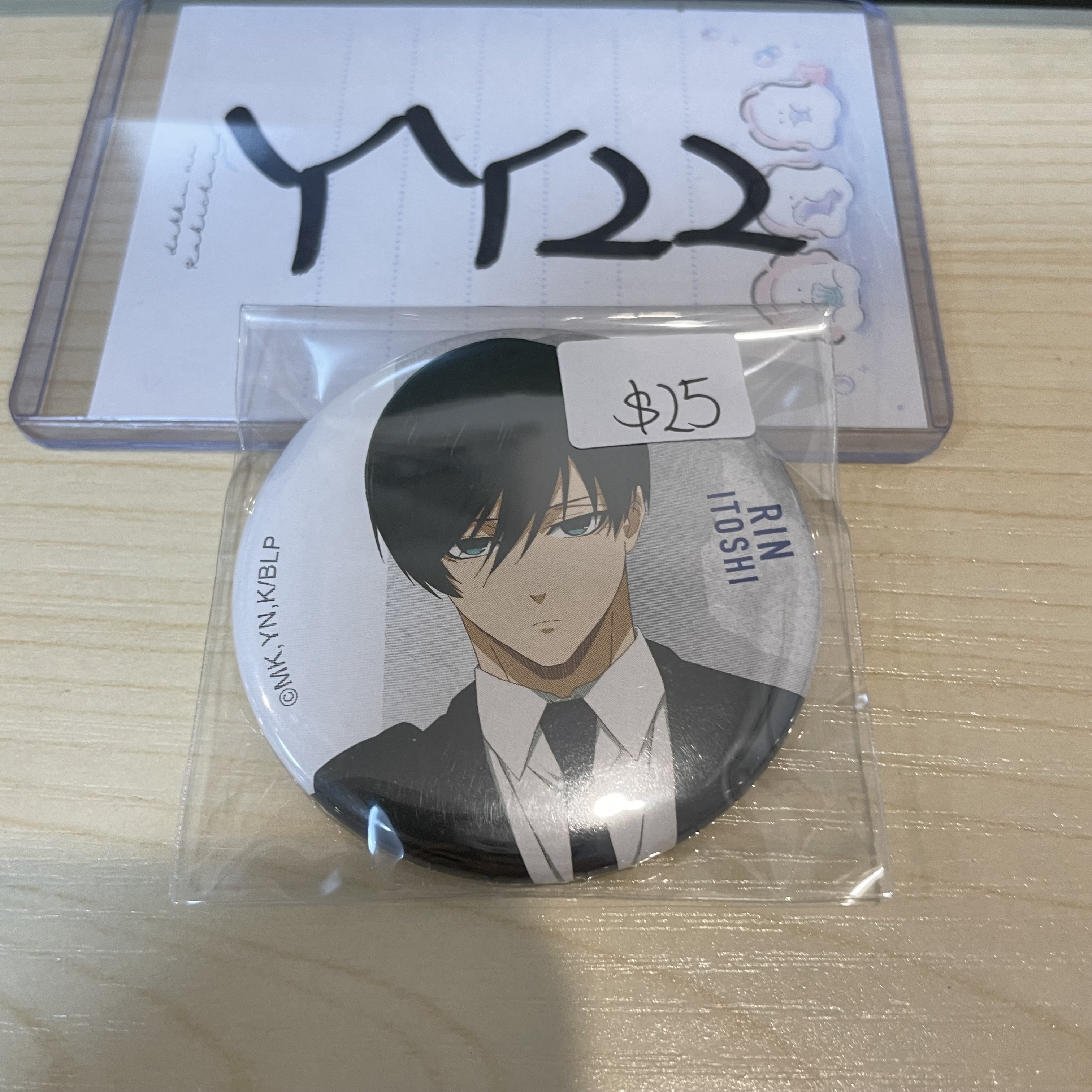 BlueLock  凜 襟章         YY22